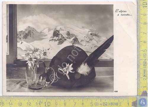 Cartolina - L'alpino è tornato - 1942