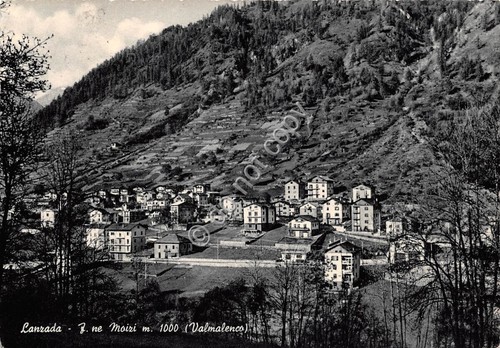 Cartolina - Lanzada Frazione Moiri panorama 1967