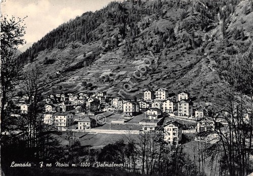Cartolina - Lanzada Frazione Moiri panorama 1968