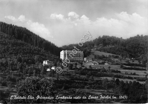 Cartolina - Lanzo Intelvi Istituto Elio Ortopedico Lombardo 1954