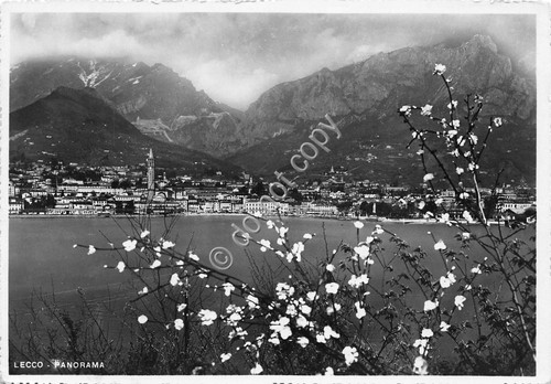 Cartolina - Lecco Panorama 1953