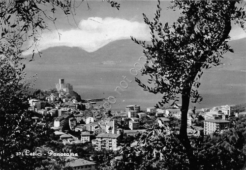 Cartolina - Lerici - panorama dall'alto - 1959