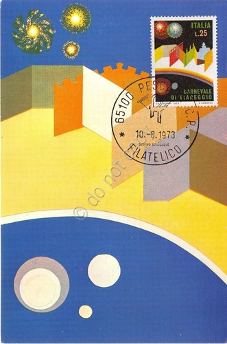 Cartolina - Maximum - Carnevale di Viareggio - Parata di …