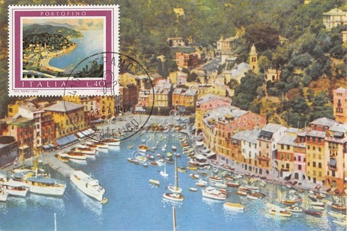 Cartolina - Maximum - Portofino - Veduta porticciolo - 1974 …