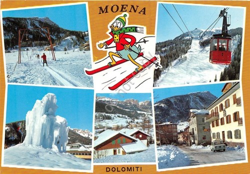 Cartolina - Moena - Vedutine - Interbancario Comit - Timbro …