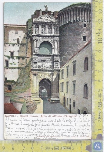 Cartolina - Napoli - Castel Nuovo - Arco di Alfonso …