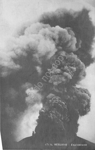 Cartolina - Napoli - Vesuvio - Esplosione - NVG