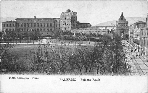 Cartolina - Palermo - Palazzo Reale - Alterocca Terni - …