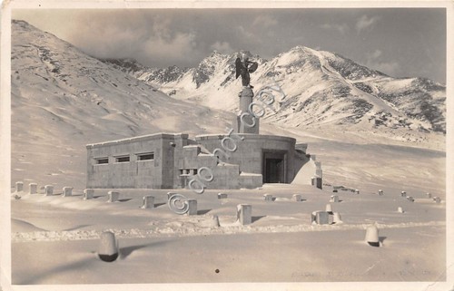 Cartolina - Passo del Tonale Monumento Ossario 1947