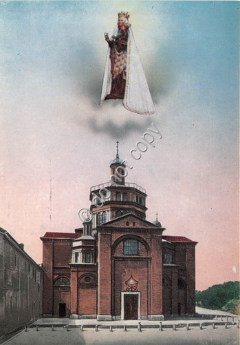 Cartolina - Piacenza Santuario Madonna di Campagna