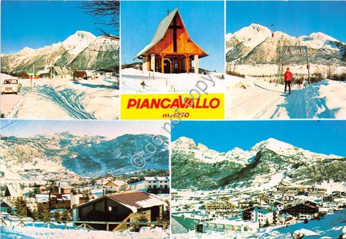 Cartolina - Piancavallo Vedutine foto Ghedina (Pordenone)
