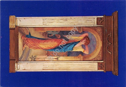 Cartolina - Postcard - 2° Salone Antiquariato - Pittori Dannunziani …