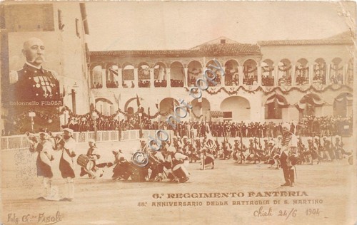 Cartolina - Postcard - 6° Reggimento di Fanteria - Chieti …