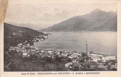 Cartolina - Postcard - Acquaseria - Molvedo - S. Maria …