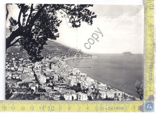 Cartolina - Postcard - Alassio - Panorama da Ponente - …