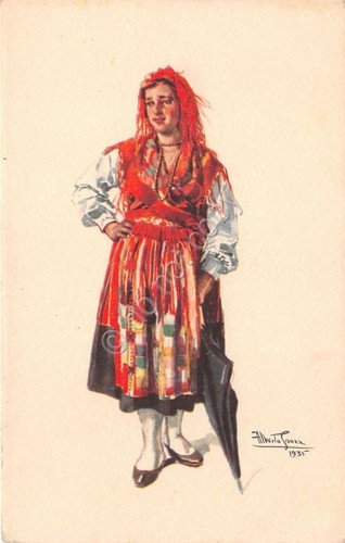 Cartolina - Postcard - Alberto Sousa - Portogallo - Costume …