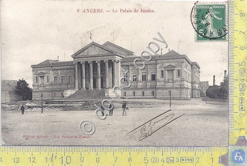 Cartolina - Postcard - Angers - Palais de Justice - …