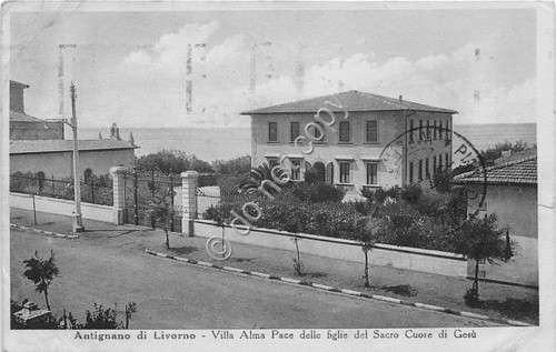 Cartolina - Postcard - Antignano - Livorno - Villa Pace …