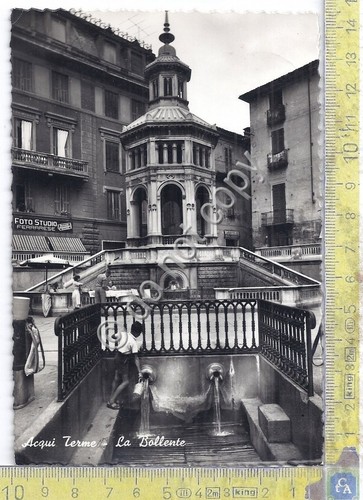 Cartolina - Postcard - Aqui Terme - La Bollente - …