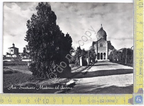 Cartolina - Postcard - Asti - Santuario Madonna del Portone …