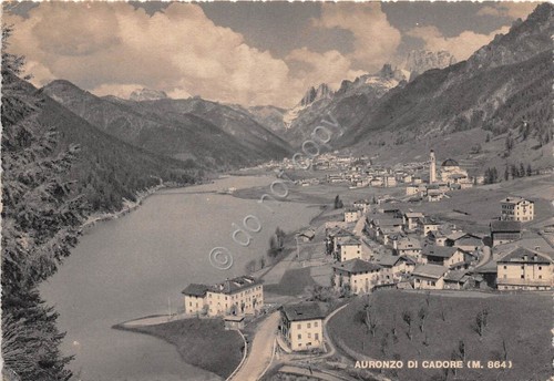 Cartolina - Postcard - Auronzo di Cadore - Panorama - …