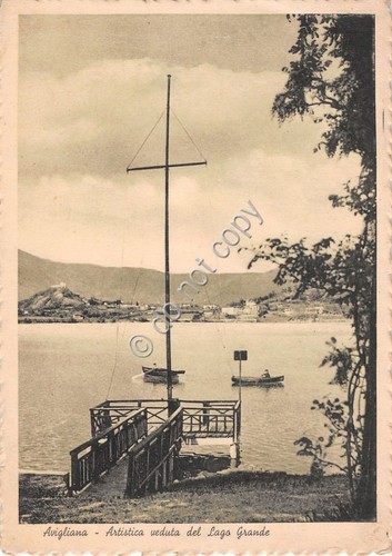 Cartolina - Postcard - Avigliana - Lago Grande - Barche …