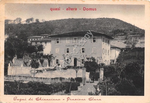 Cartolina - Postcard - Bagni di Chianciano - Pensione Clara …