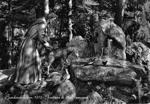 Cartolina - Postcard - Bardonecchia - Fontana di S. Francesco …