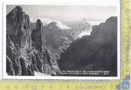 Cartolina - Postcard - Bec e Dent de Mezdi - …