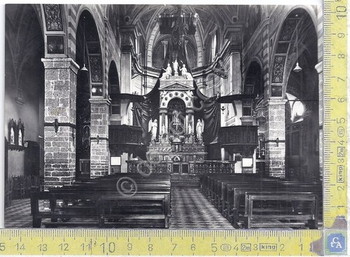 Cartolina - Postcard - Bellano - Chiesa Prepositurale - Interno …