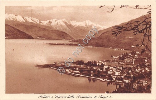 Cartolina - Postcard - Bellano - Dervio - Da Funicolare …