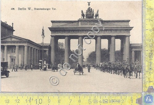 Cartolina - Postcard - Berlin - Branderburger - Animata - …