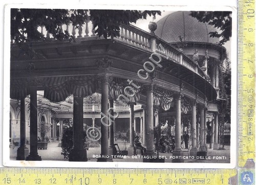 Cartolina - Postcard - Boario - Porticato delle Fonti - …