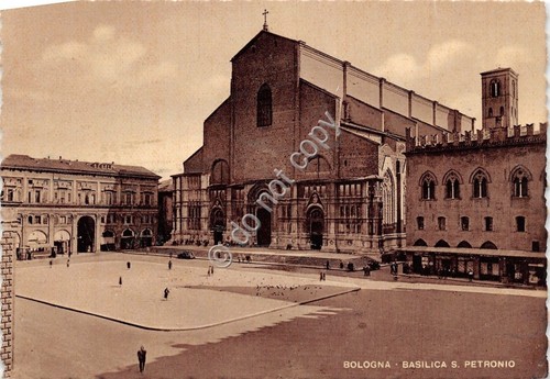 Cartolina - Postcard - Bologna - Basilica S. Petronio - …