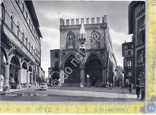 Cartolina - Postcard - Bologna - Foro dei Mercanti - …