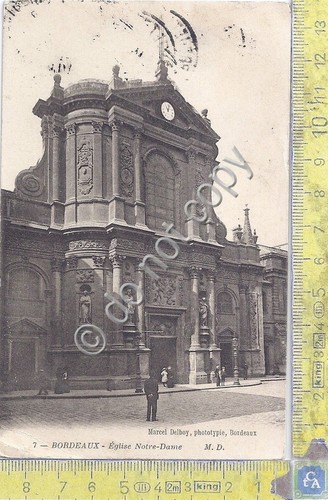 Cartolina - Postcard - Bordeaux - Eglise Notre Dame - …