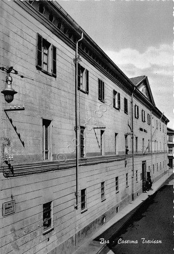 Cartolina - Postcard - Bra - Caserma Trevisan