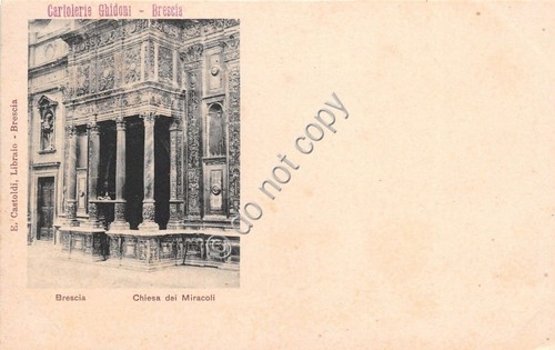 Cartolina - Postcard - Brescia - Chiesa dei Miracoli - …