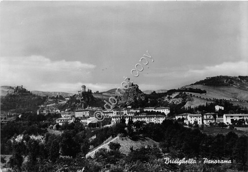 Cartolina - Postcard - Brisighella - Panorama - anni '50