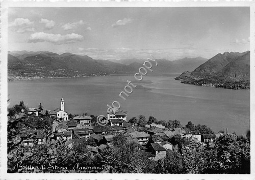 Cartolina - Postcard - Brisino di Stresa - Panorama - …