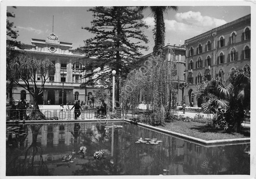 Cartolina - Postcard - Cagliari - Giardini Stazione - anni …