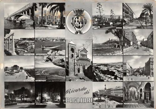 Cartolina - Postcard - Cagliari - Vedutine - anni '50