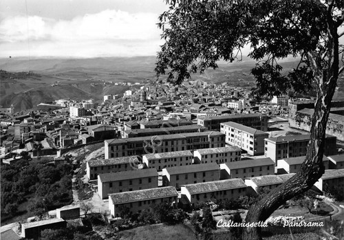 Cartolina - Postcard - Caltanissetta - Panorama - Bromofoto - …