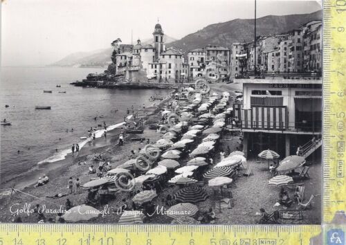 Cartolina - Postcard - Camogli - Bagni Miramare - 1951