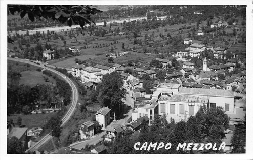 Cartolina - Postcard - Campo Mezzola - Panorama dall'alto - …