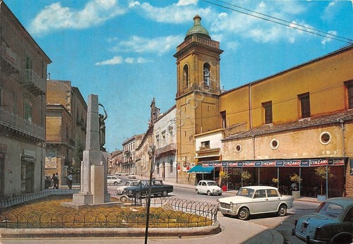 Cartolina - Postcard - Canicattì - Corso Umberto - Auto …