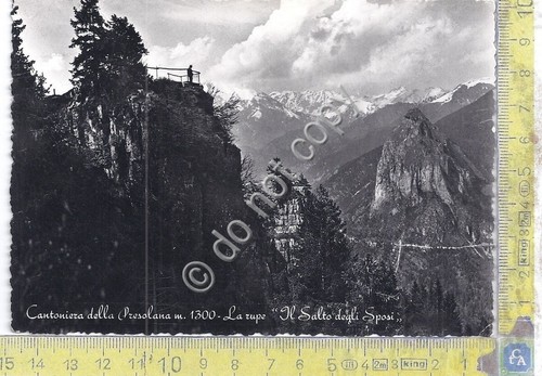 Cartolina - Postcard - Cantoniera della Presolana - Salto degli …