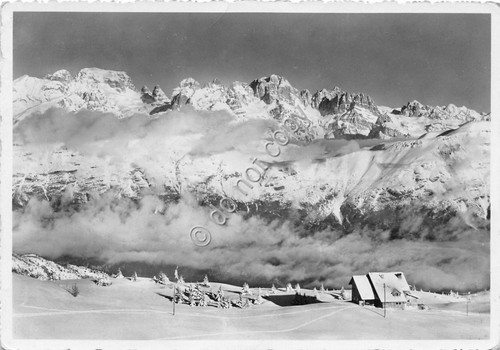 Cartolina - Postcard - Capanna Vason - Bondone - Neve …