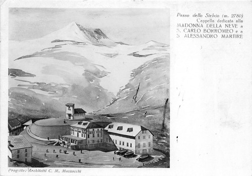 Cartolina - Postcard - Cappella Madonna della Neve - Passo …