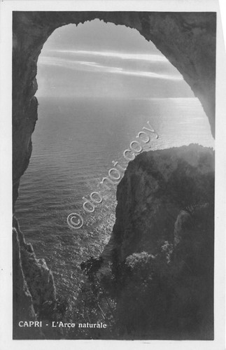 Cartolina - Postcard - Capri - Arco Naturale - anni …